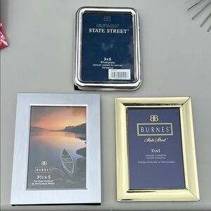 Burnes Of Boston Silver and Gold Frame Collection